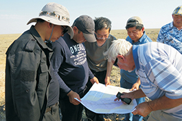 哈薩克斯坦野外礦產調查